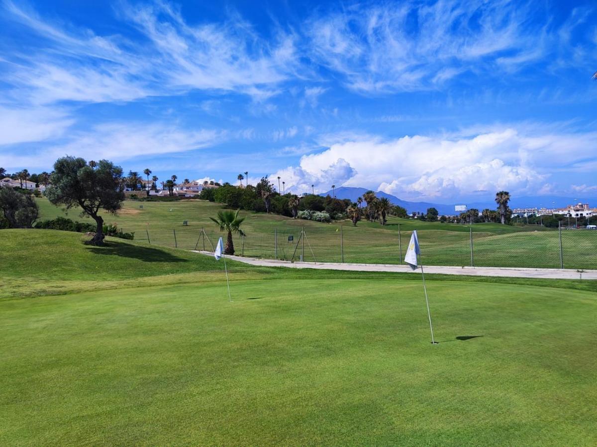 Ferienwohnung 15 First Line Penthouse With Wonderful Seaview Near Duquesa Golf Manilva Andalucia Exterior foto